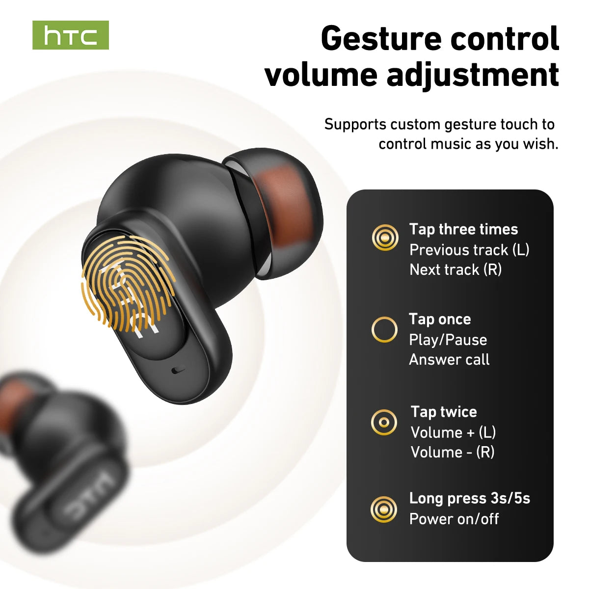 Auriculares traductores con IA HTC NE79 – imagen 3