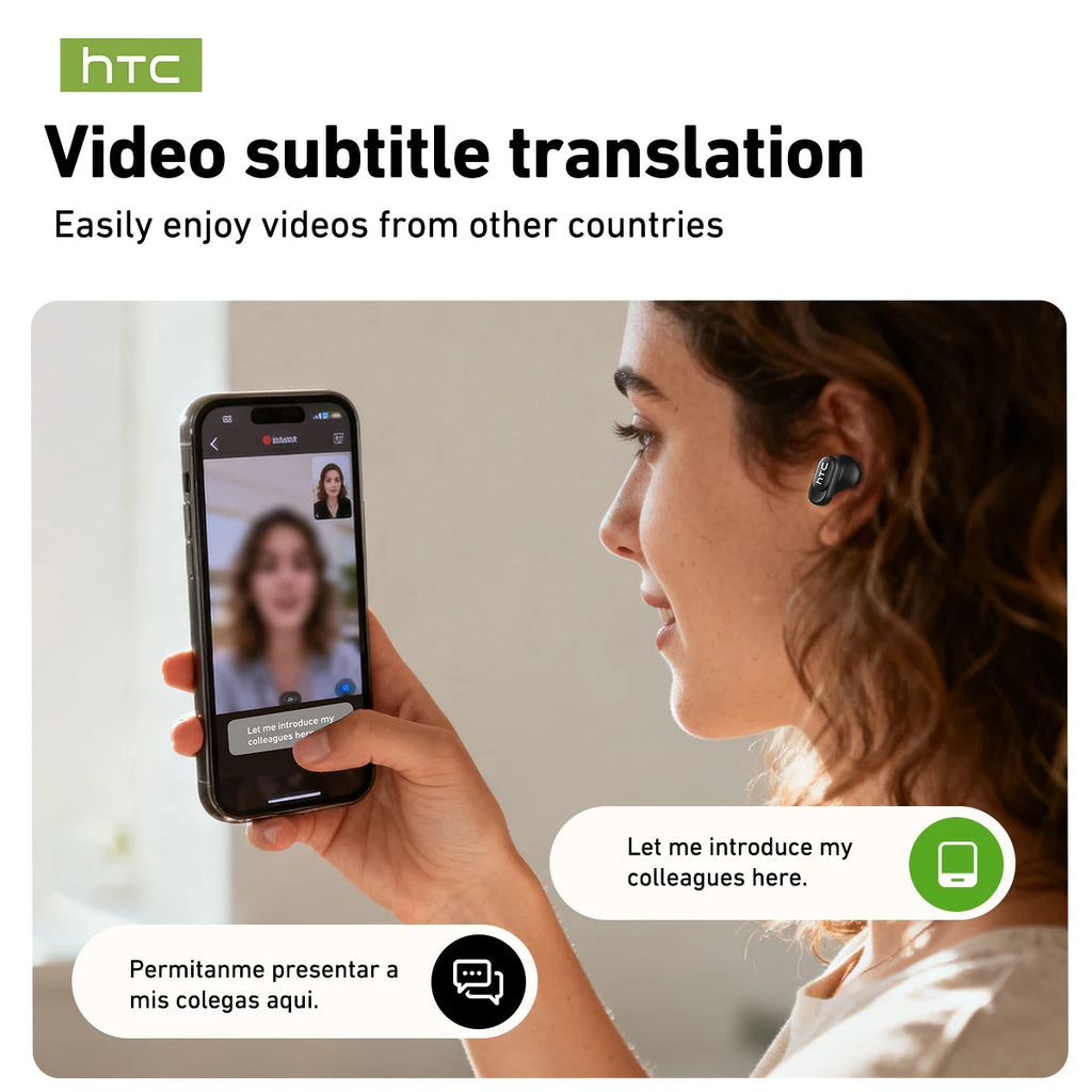 Auriculares traductores con IA HTC NE79 – imagen 4