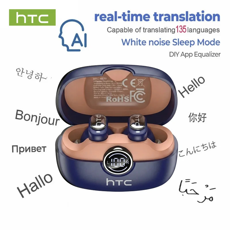 Auriculares traductores con IA HTC NE79 – imagen 22