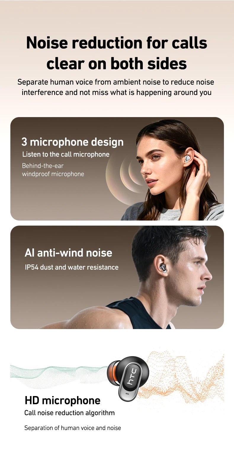 Auriculares traductores con IA HTC NE79 – imagen 9