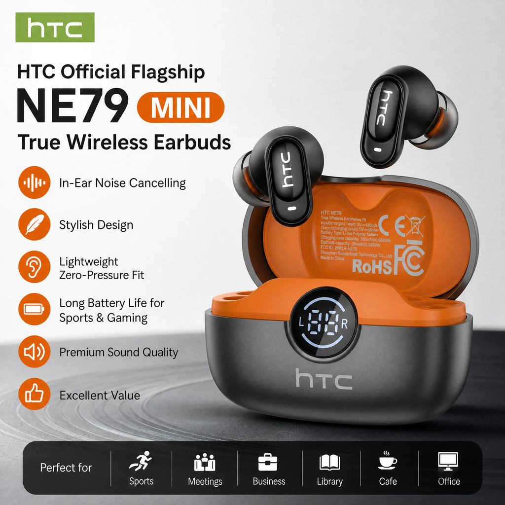 Auriculares traductores con IA HTC NE79 – imagen 1
